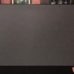 VIVIDSTORM Slimline ALR Motorised Tension Obsidian Long Throw Drop Down Projector Screen photo review