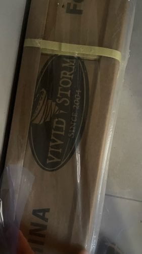 Click to view full screen VIVIDSTORM Slimline ALR Motorised Tension Obsidian Long Throw Drop Down Projector Screen photo review